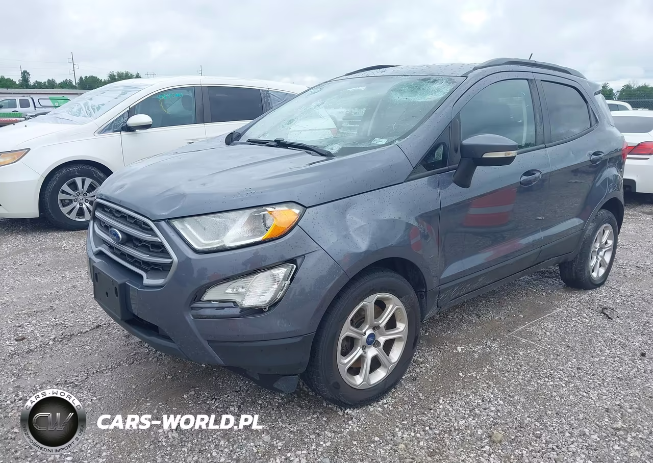 2018 Ford Ecosport Se VIN:MAJ3P1TE1JC176275 - 2