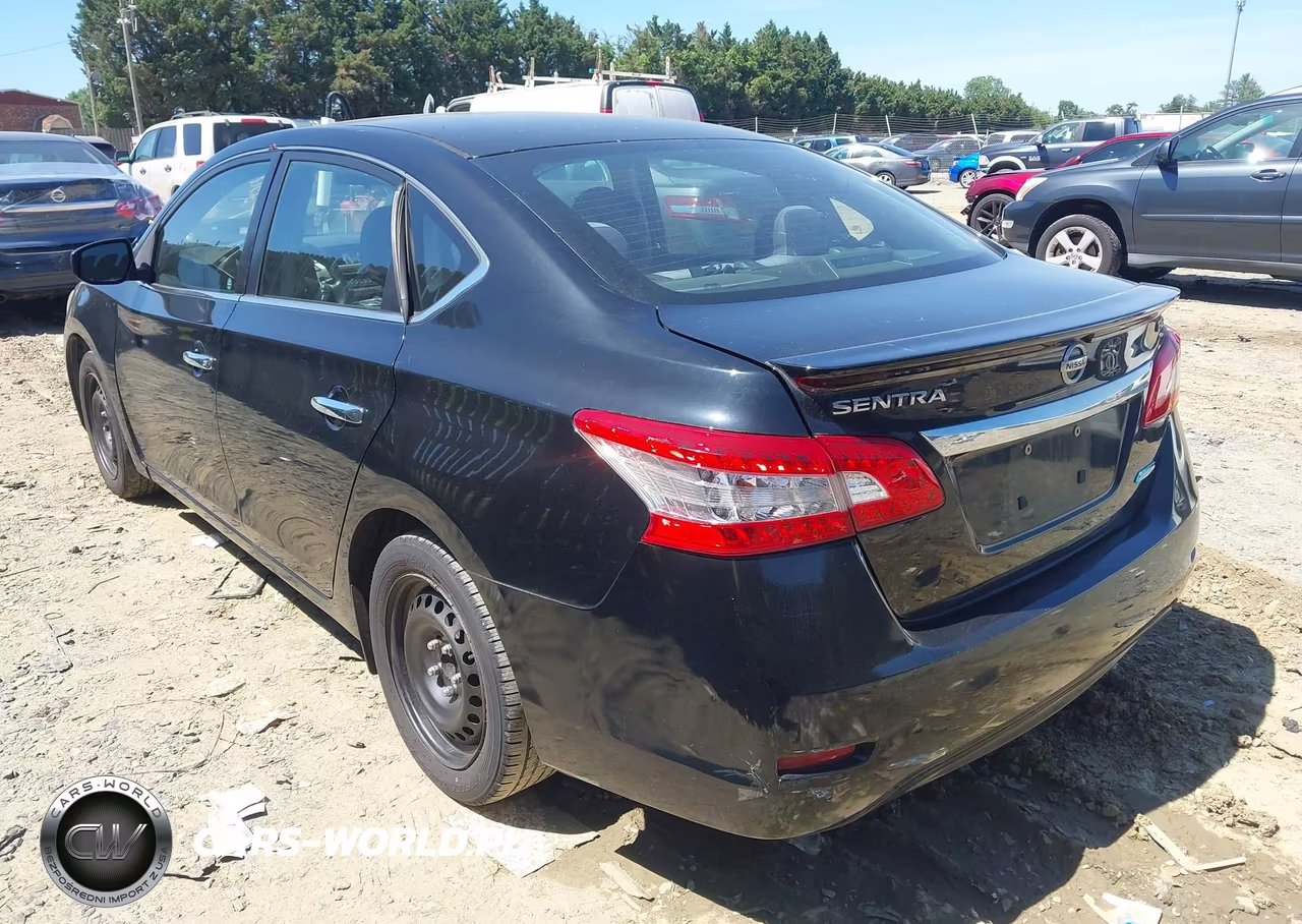 2013 Nissan Sentra Fe+ Sv VIN:3N1AB7AP1DL684832 - 3