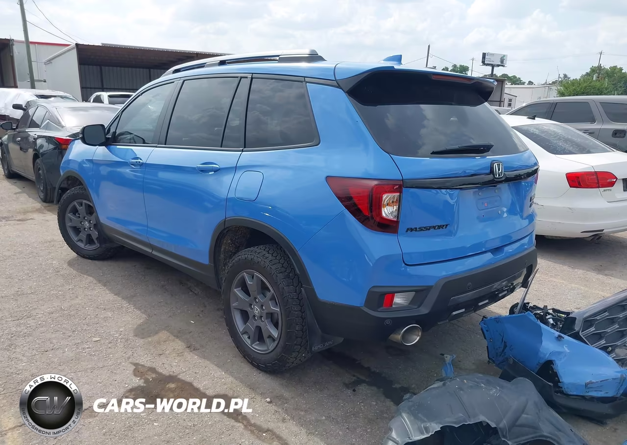 2024 Honda Passport Awd Trailsport VIN:5FNYF8H64RB018301 - 3