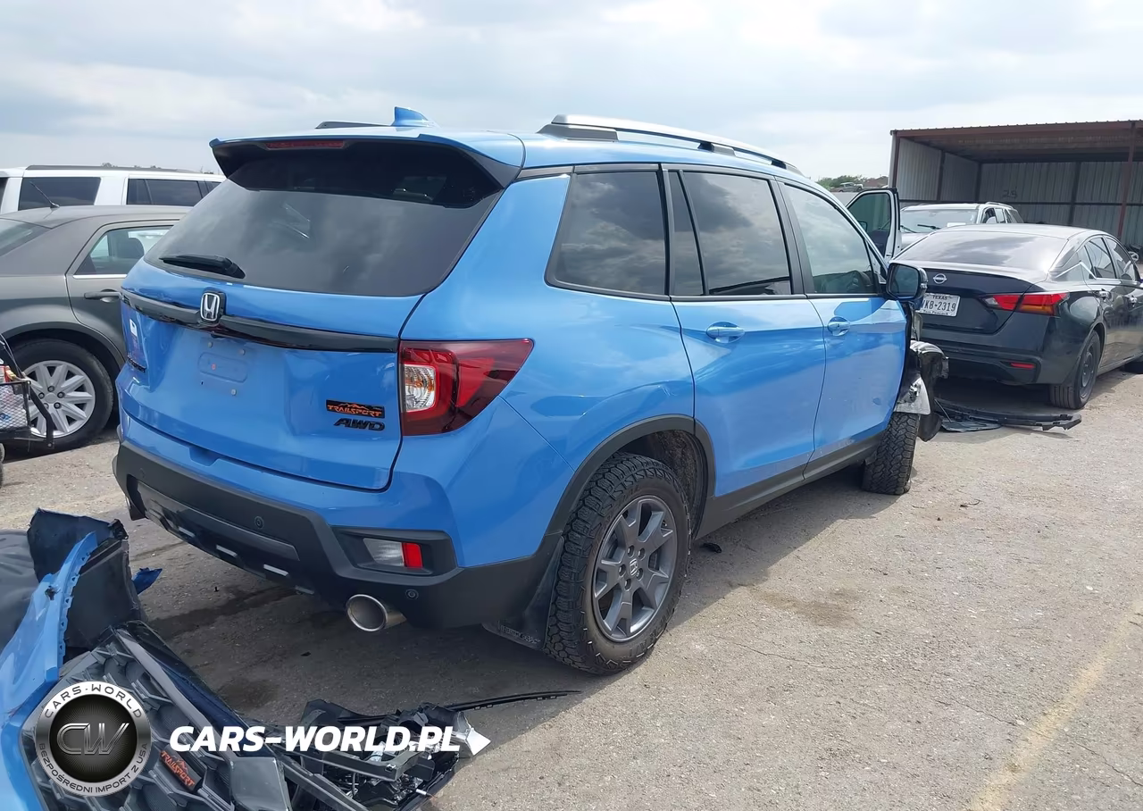 2024 Honda Passport Awd Trailsport VIN:5FNYF8H64RB018301 - 4