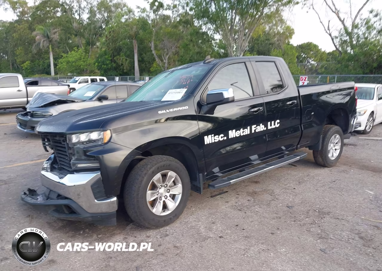 2019 Chevrolet Silverado 1500 Lt VIN:1GCRWCEK6KZ396029 - 2