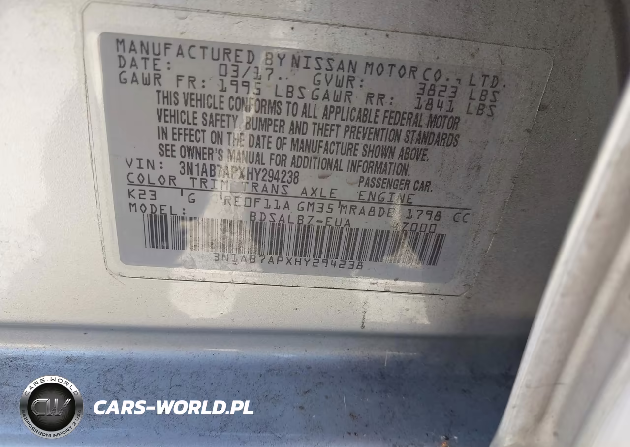 2017 Nissan Sentra S VIN:3N1AB7APXHY294238 - 9