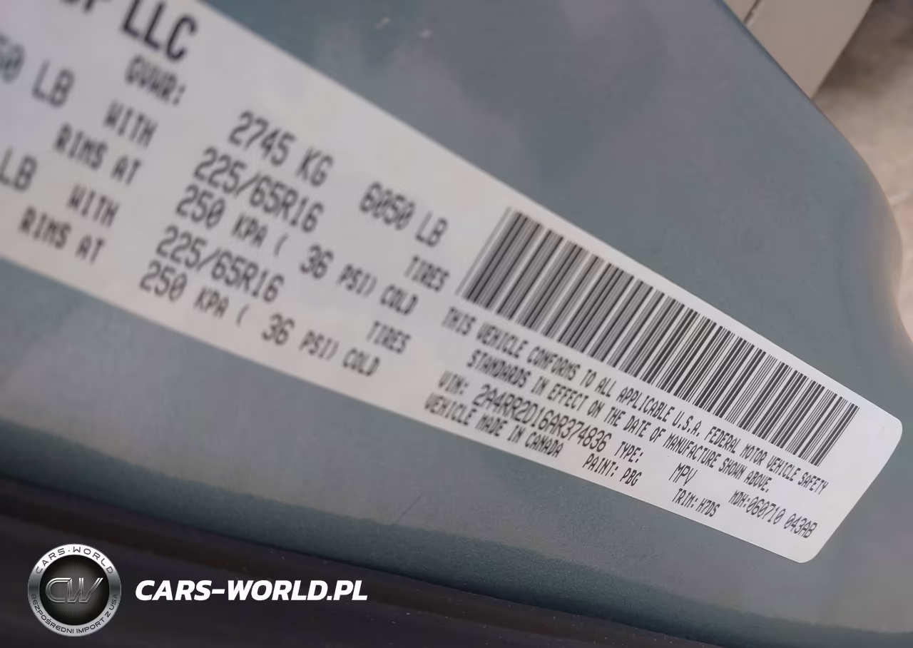 2010 Chrysler Town & Country New Lx VIN:2A4RR2D16AR374836 - 9