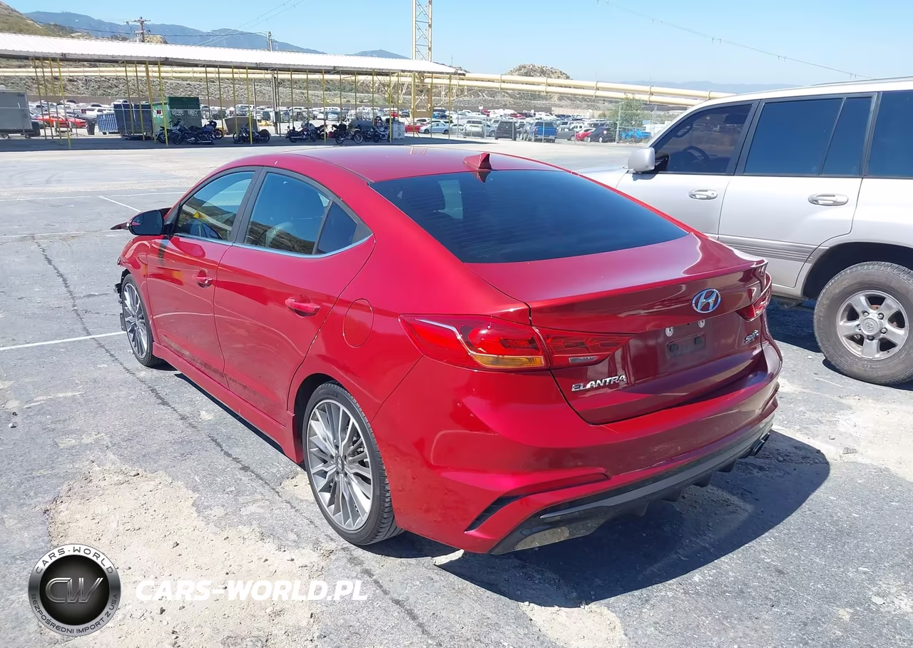 2017 Hyundai Elantra Sport VIN:KMHD04LB7HU343992 - 3