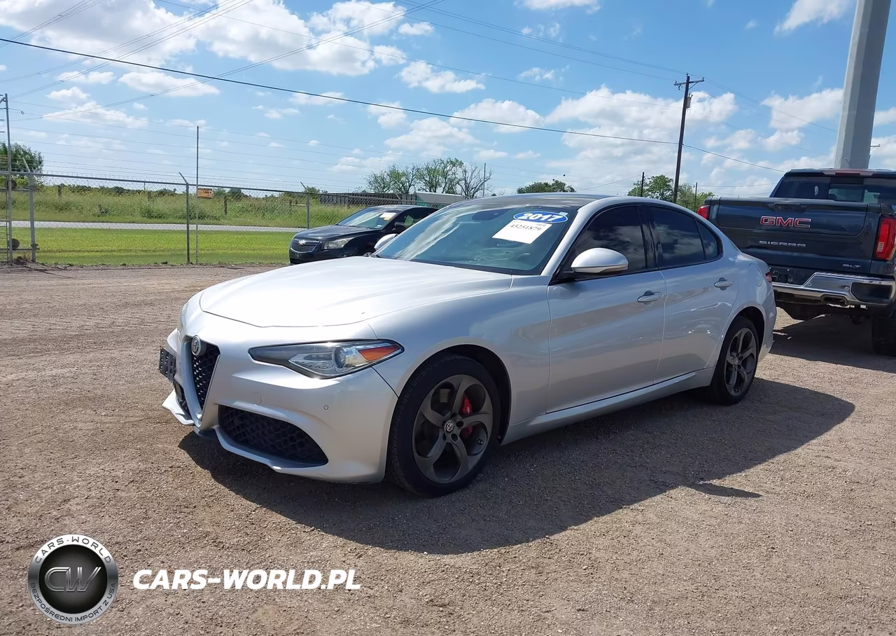 2017 Alfa Romeo Giulia Ti Awd VIN:ZARFAEEN0H7558108 - 2