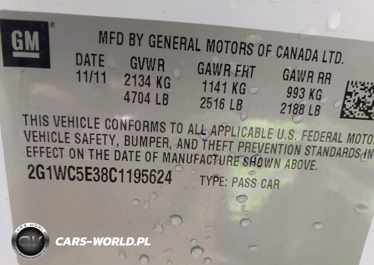 2012 Chevrolet Impala Ltz VIN:2G1WC5E38C1195624 - 9