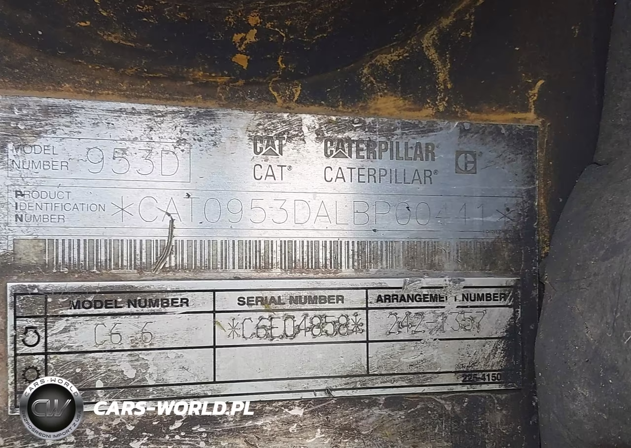 2008 Caterpillar Other VIN:CAT0953DALBP00441 - 9