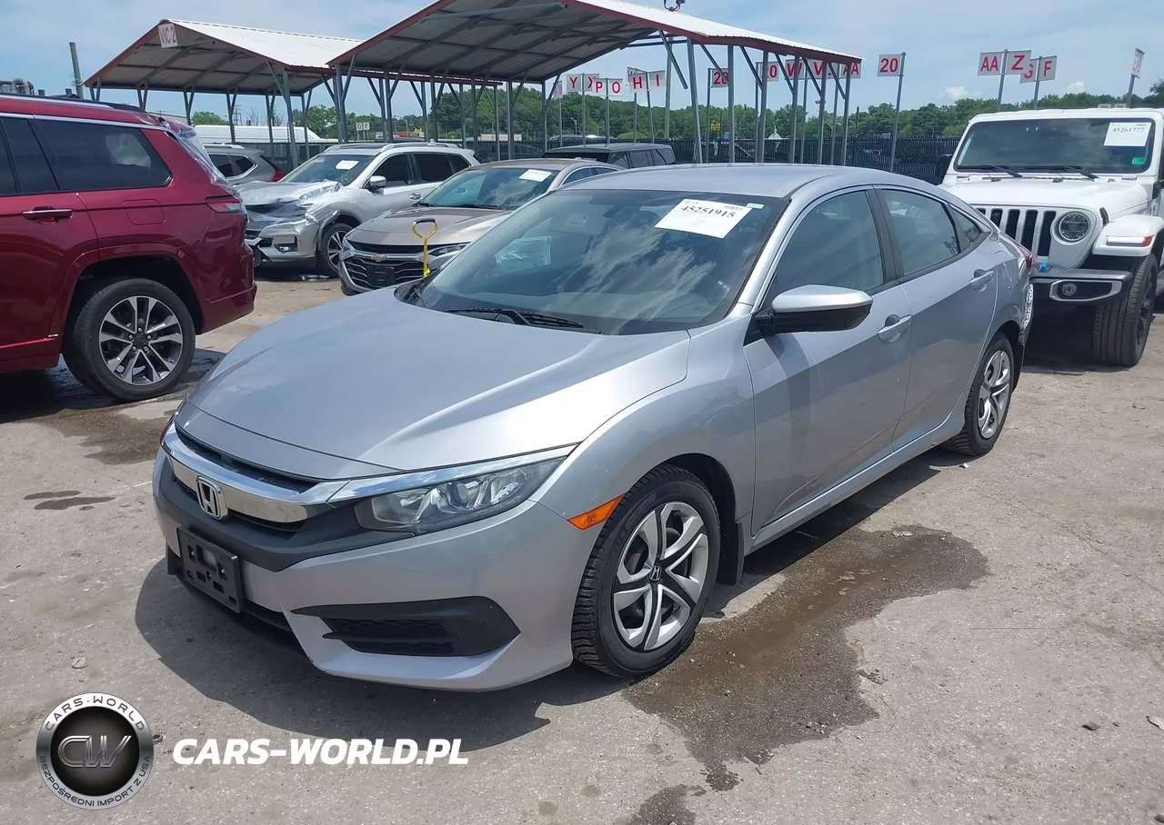 2018 Honda Civic Lx VIN:2HGFC2F56JH541214 - 2