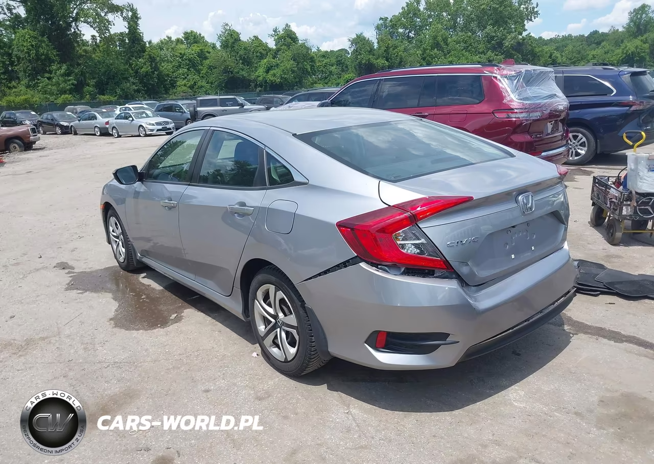 2018 Honda Civic Lx VIN:2HGFC2F56JH541214 - 3