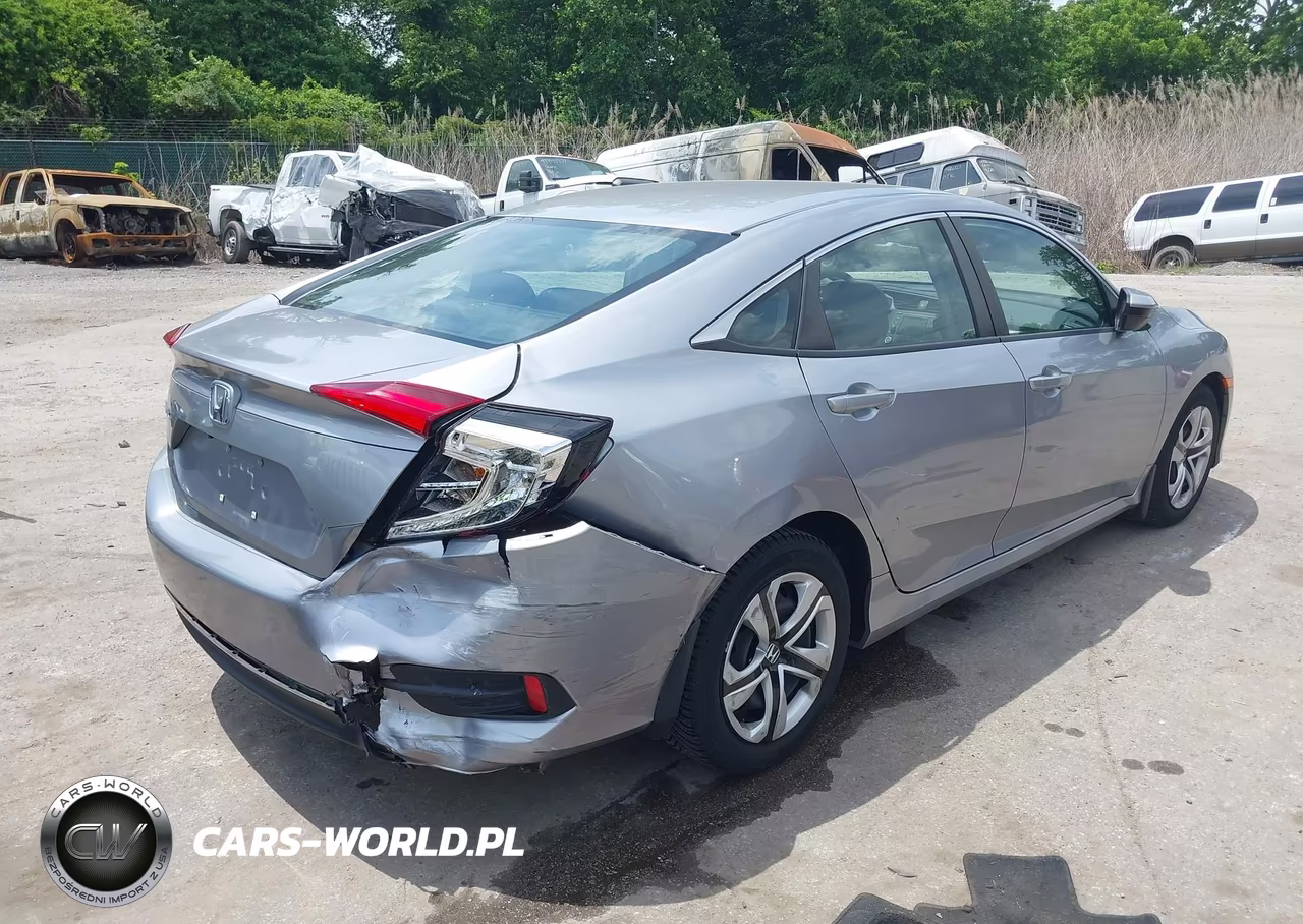 2018 Honda Civic Lx VIN:2HGFC2F56JH541214 - 4