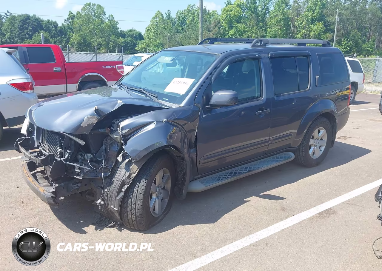 2010 Nissan Pathfinder Se VIN:5N1AR1NN3AC603542 - 2