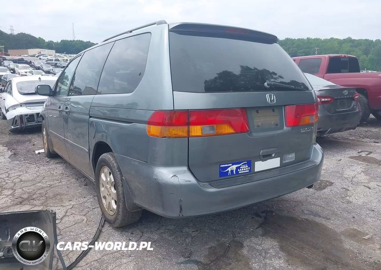 2002 Honda Odyssey Ex-L VIN:5FNRL18082B004147 - 3