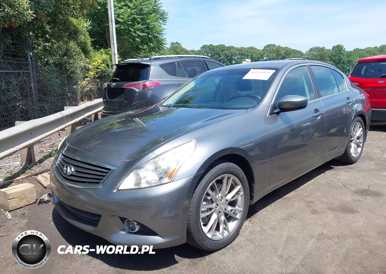 2012 Infiniti G37 Journey VIN:JN1CV6AP6CM620543 - 2
