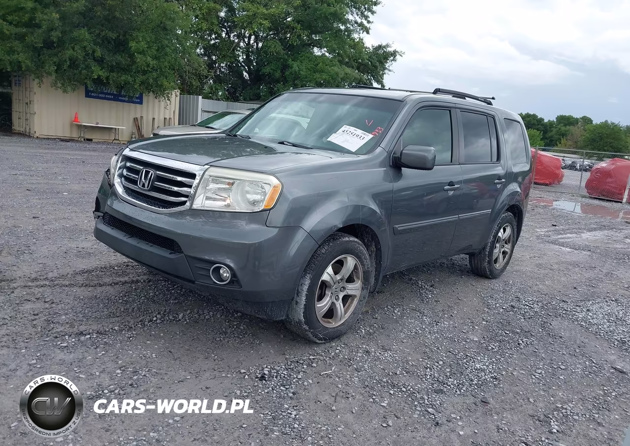 2013 Honda Pilot Ex VIN:5FNYF4H47DB038557 - 2