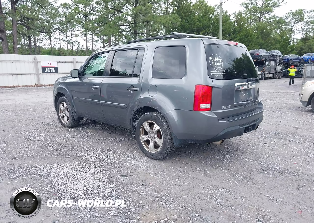 2013 Honda Pilot Ex VIN:5FNYF4H47DB038557 - 3