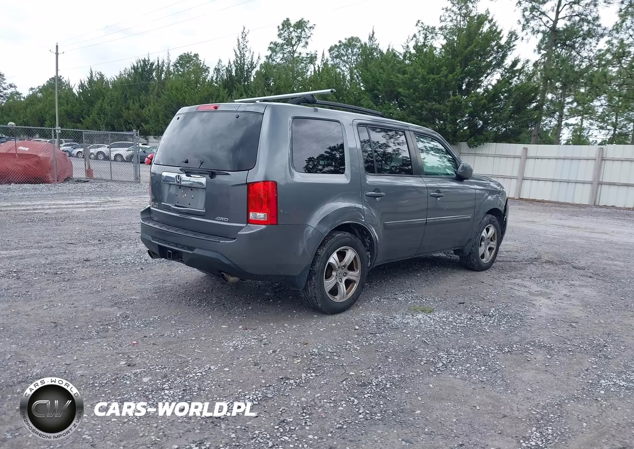 2013 Honda Pilot Ex VIN:5FNYF4H47DB038557 - 4