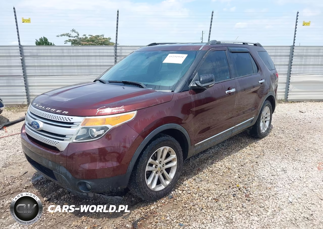 2012 Ford Explorer Xlt VIN:1FMHK7D92CGA59234 - 2