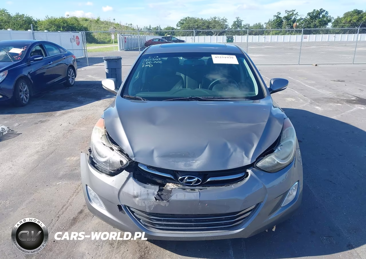 2013 Hyundai Elantra Limited VIN:5NPDH4AEXDH454907 - 12