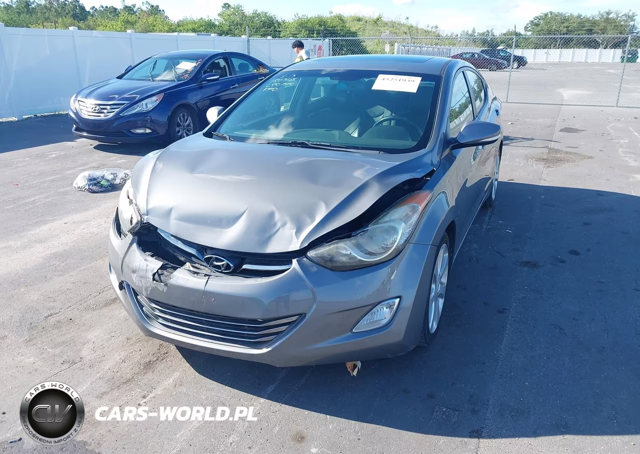 2013 Hyundai Elantra Limited VIN:5NPDH4AEXDH454907 - 2