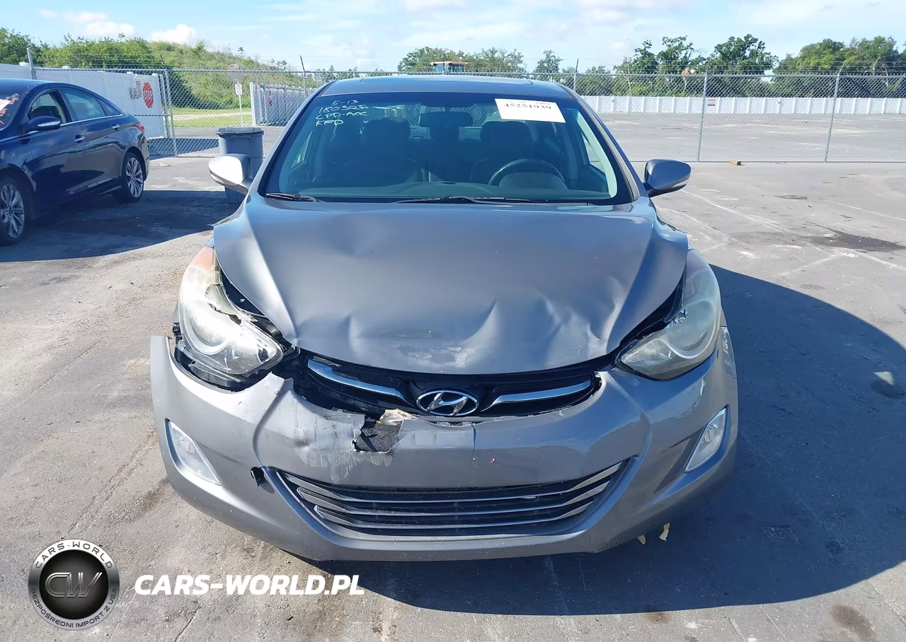 2013 Hyundai Elantra Limited VIN:5NPDH4AEXDH454907 - 6