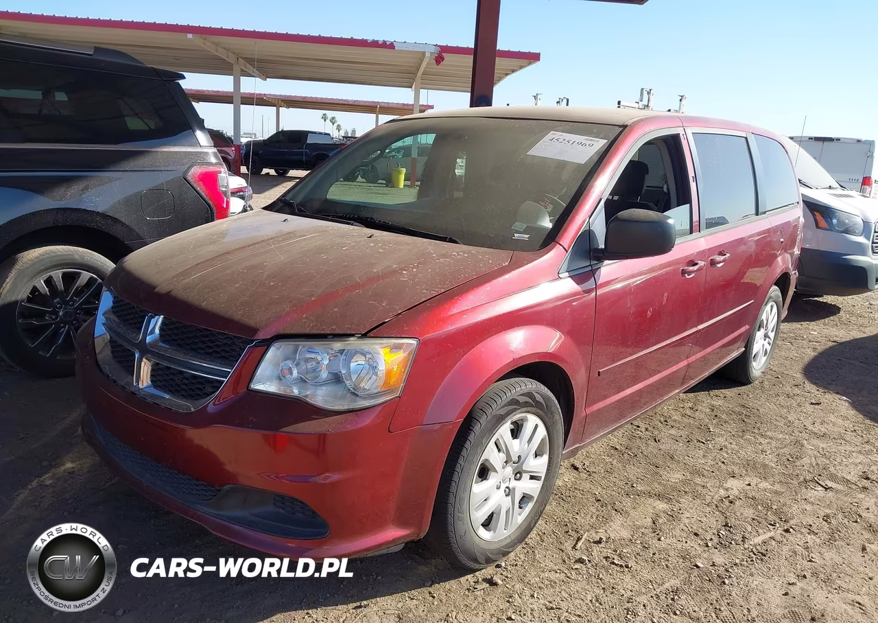 2016 Dodge Grand Caravan Se VIN:2C4RDGBG4GR399476 - 2