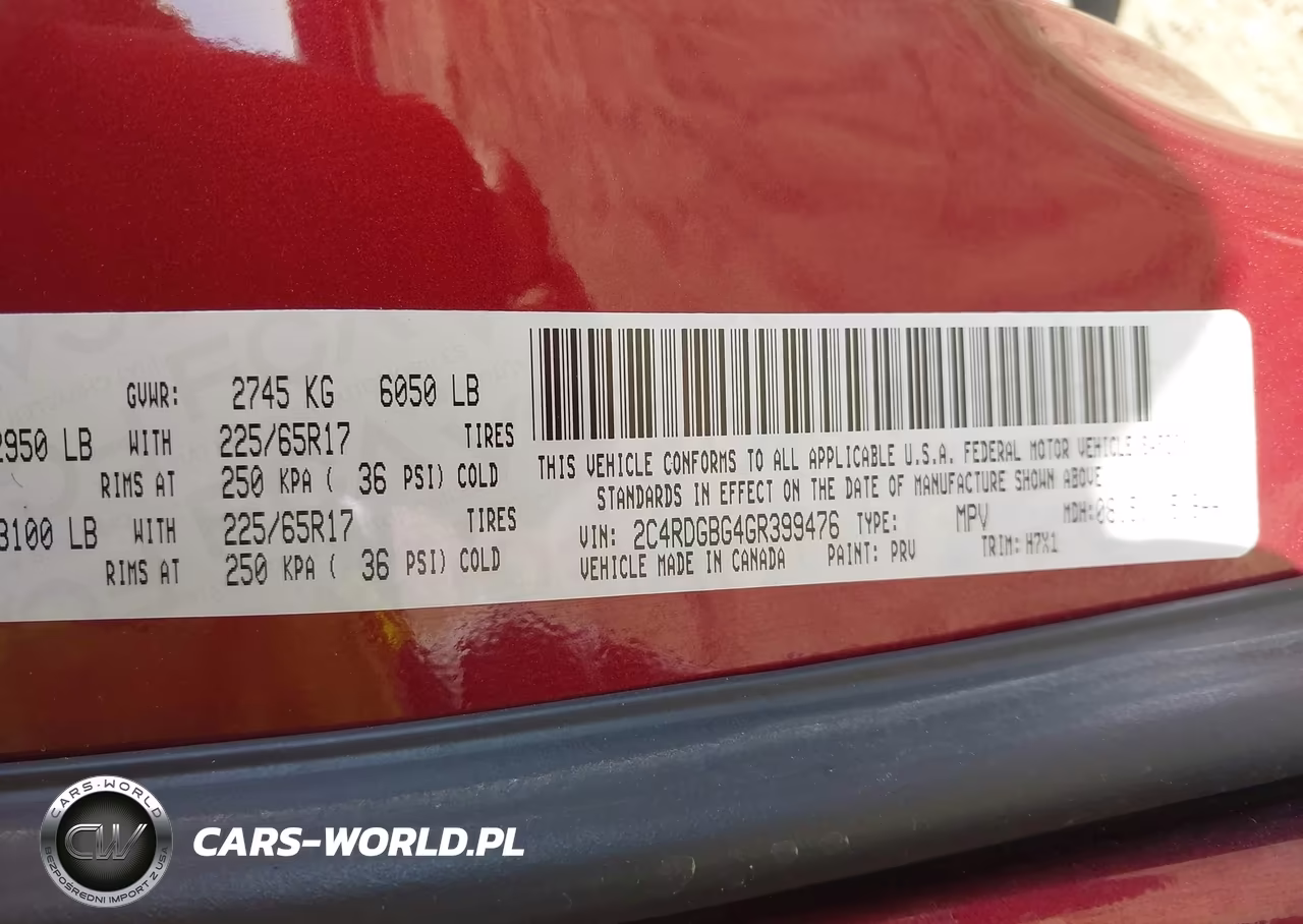 2016 Dodge Grand Caravan Se VIN:2C4RDGBG4GR399476 - 9