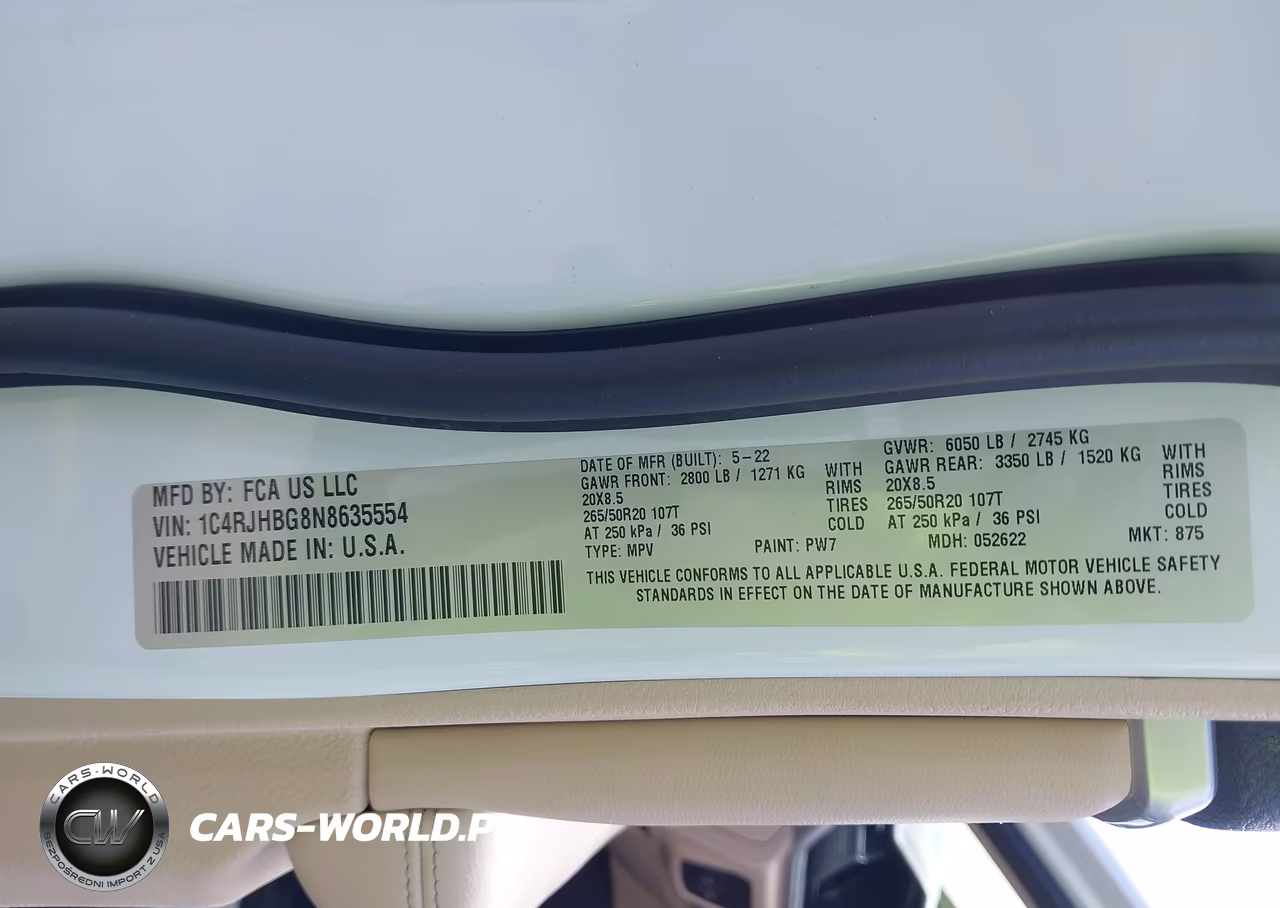 2022 Jeep Grand Cherokee Limited 4X4 VIN:1C4RJHBG8N8635554 - 9