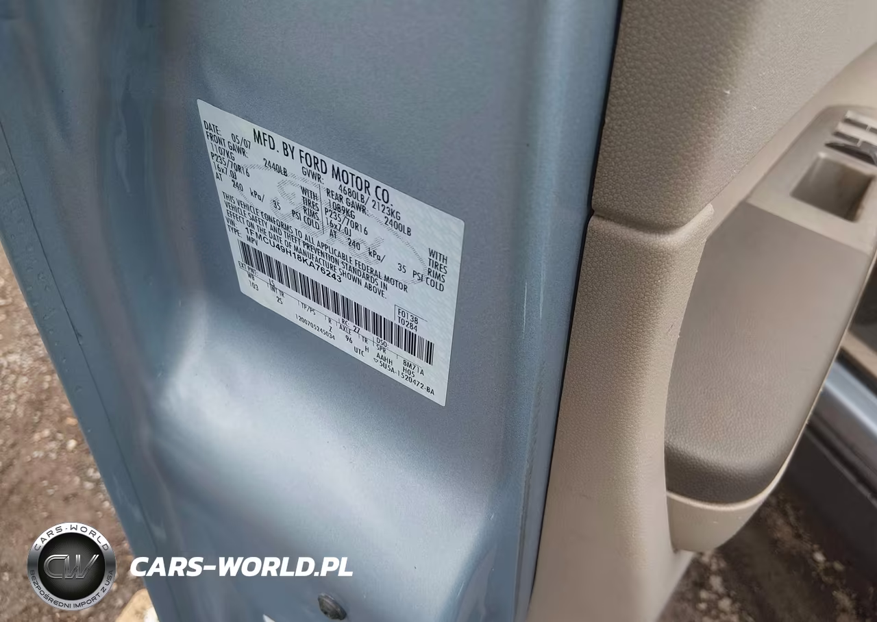 2008 Ford Escape Hybrid VIN:1FMCU49H18KA76243 - 9