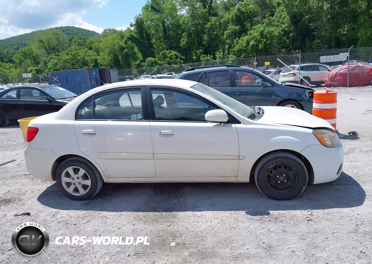 2010 Kia Rio Lx VIN:KNADH4A34A6629573 - 13