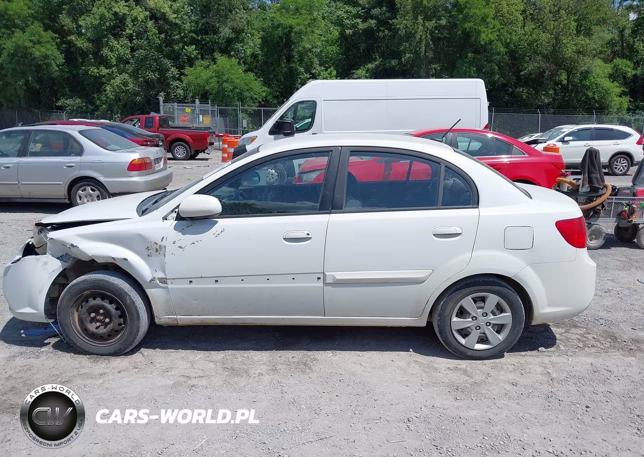 2010 Kia Rio Lx VIN:KNADH4A34A6629573 - 14