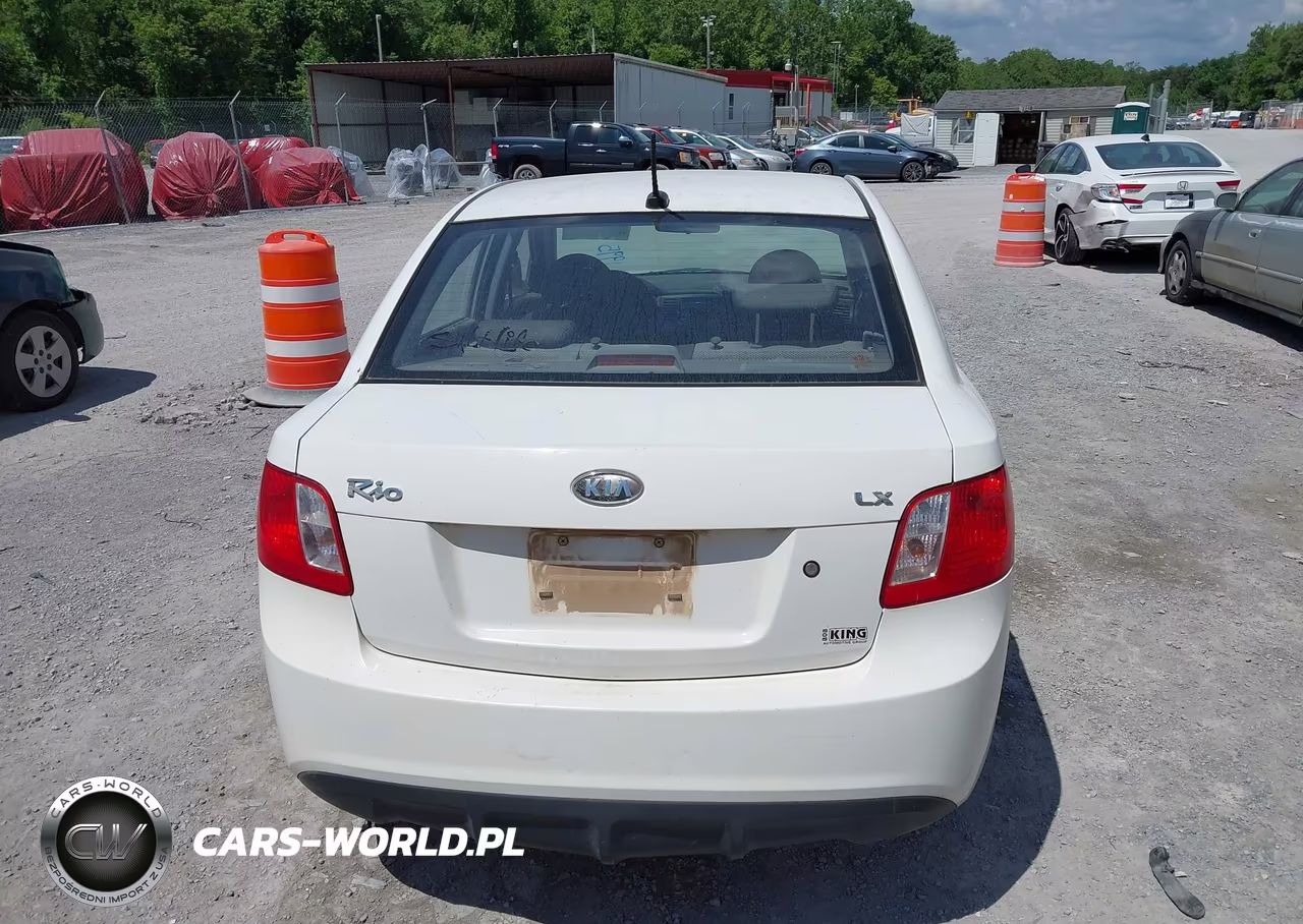 2010 Kia Rio Lx VIN:KNADH4A34A6629573 - 16