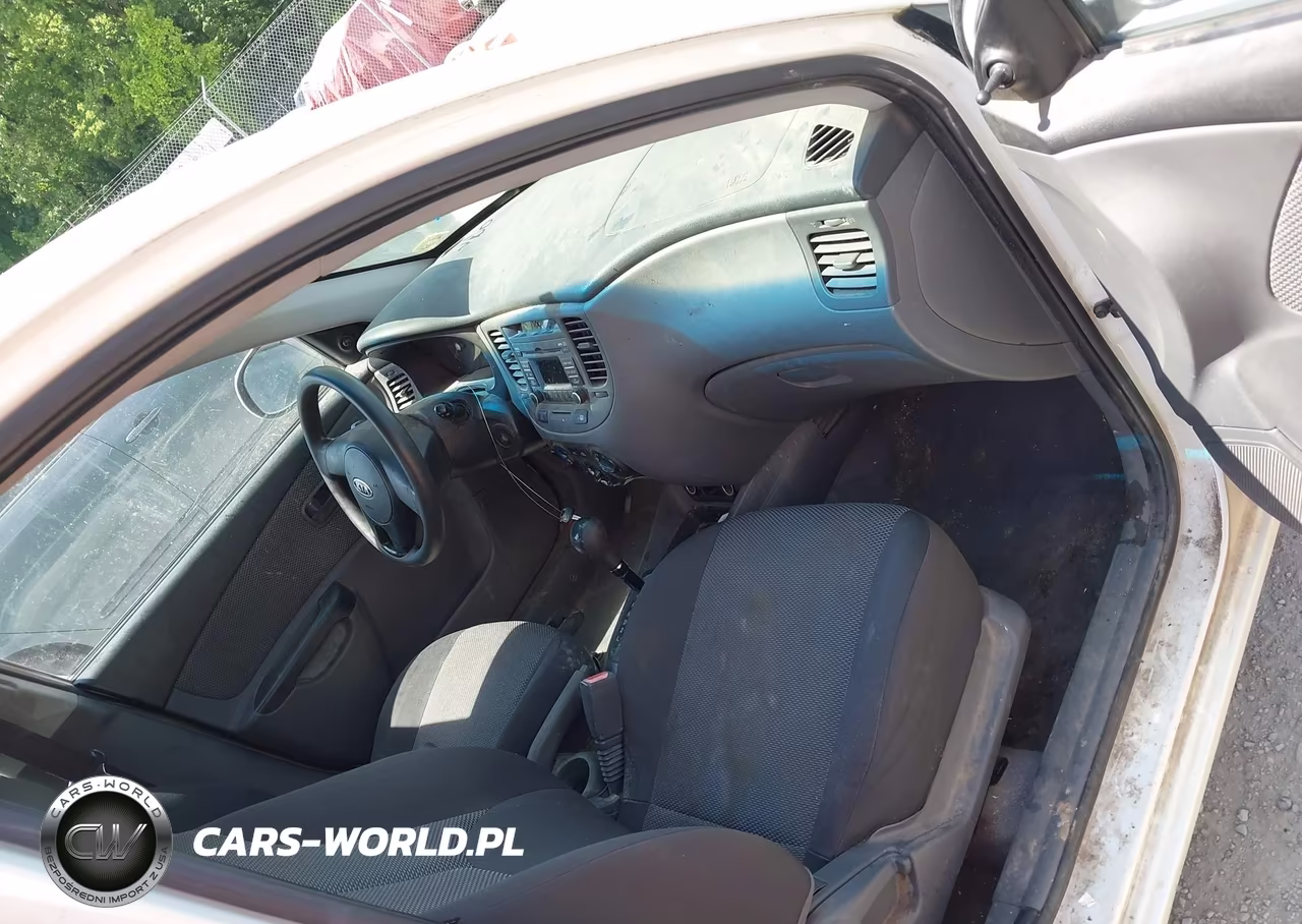 2010 Kia Rio Lx VIN:KNADH4A34A6629573 - 5
