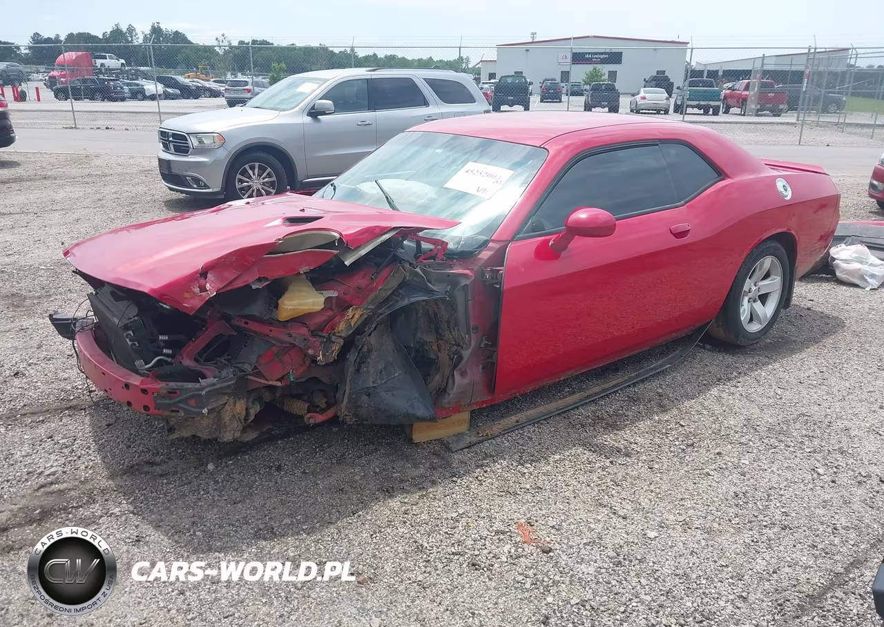 2012 Dodge Challenger Sxt VIN:2C3CDYAG9CH292490 - 2