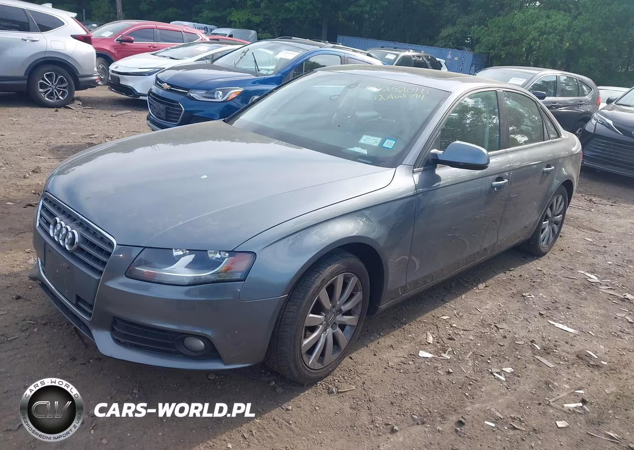 2012 Audi A4 2.0T Premium VIN:WAUBFAFLXCN011493 - 2