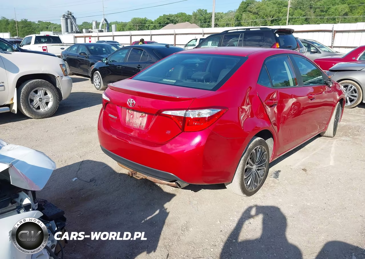2014 Toyota Corolla S Plus VIN:2T1BURHE8EC187499 - 4