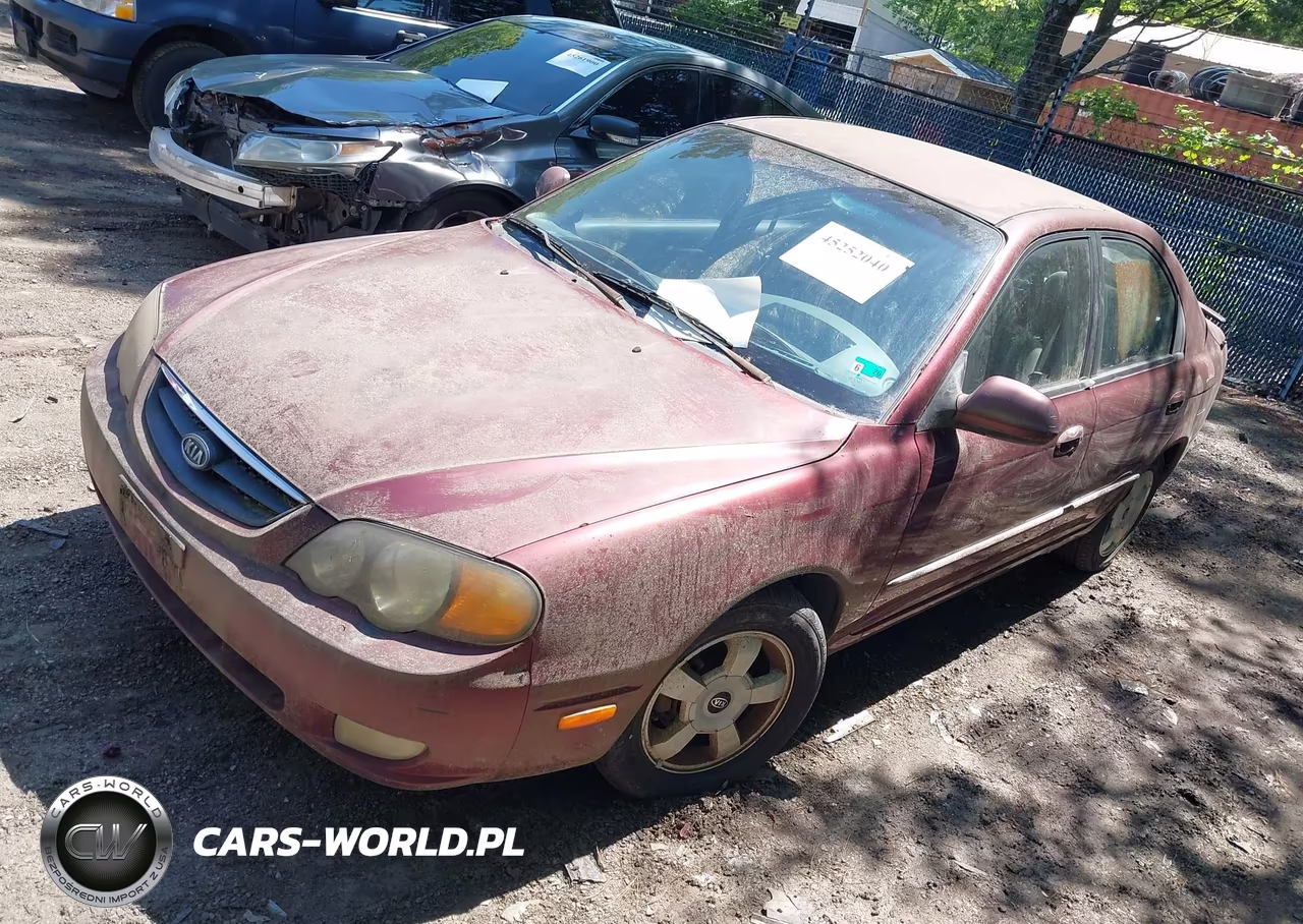 2002 Kia Spectra Gs-Gsx VIN:KNAFB161725087408 - 2
