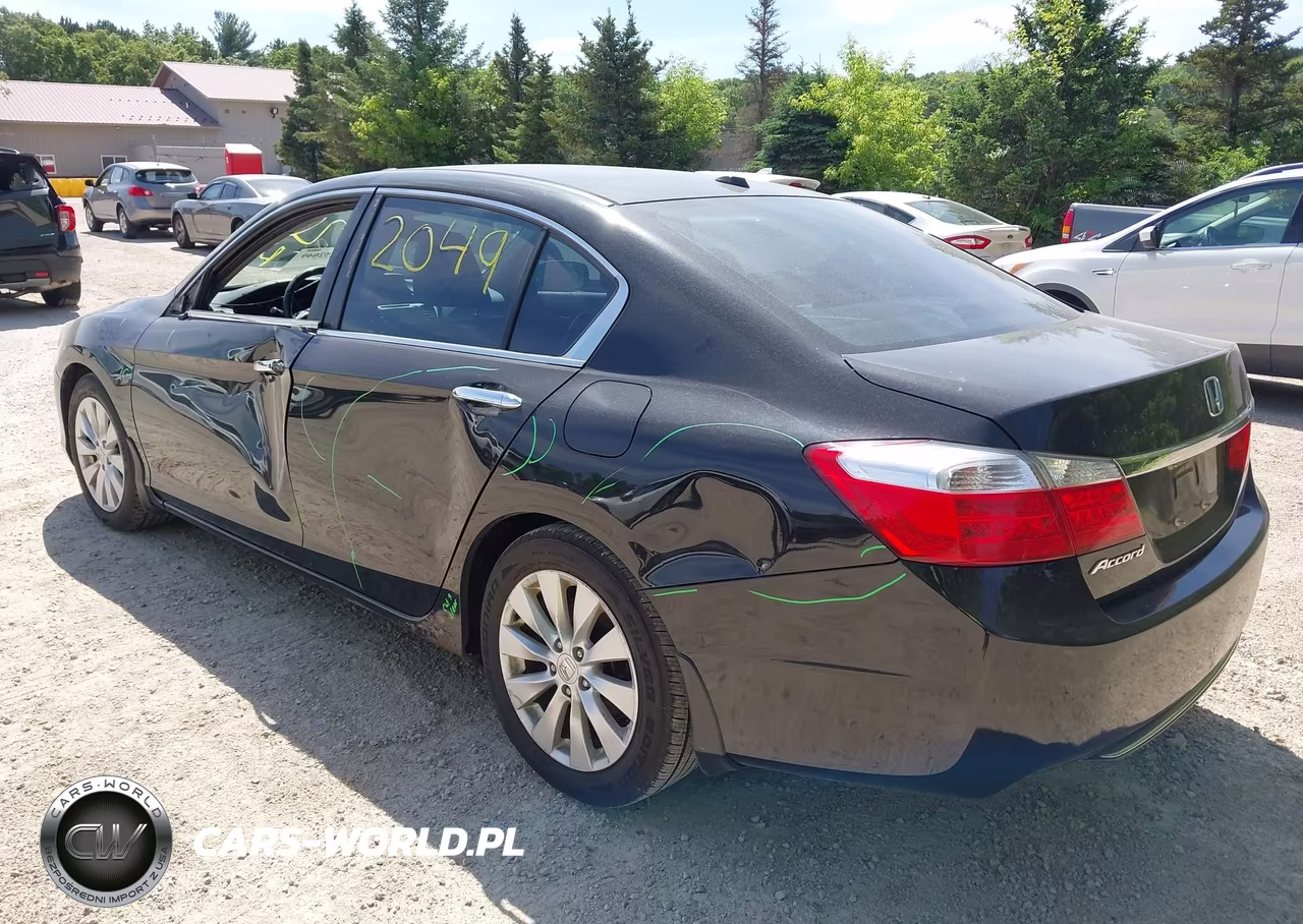 2013 Honda Accord Ex-L VIN:1HGCR2F82DA066496 - 3