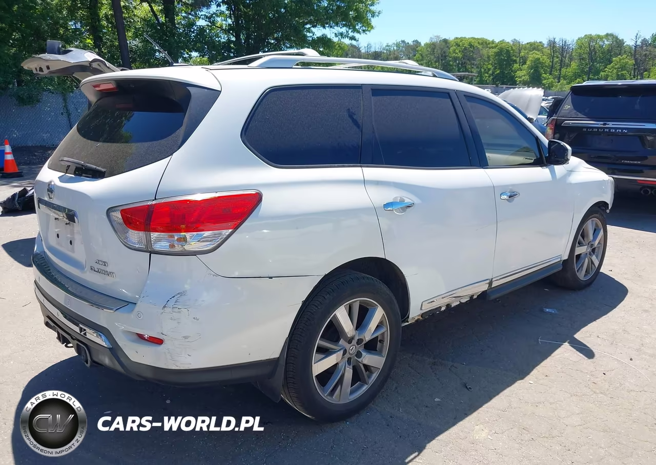 2013 Nissan Pathfinder Platinum VIN:5N1AR2MM8DC666462 - 4