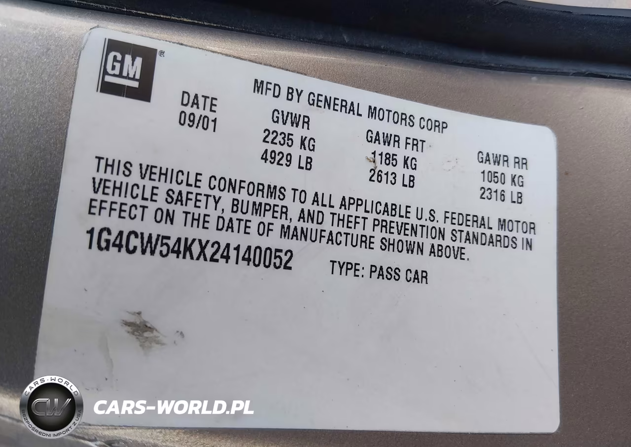 2002 Buick Park Avenue VIN:1G4CW54KX24140052 - 9