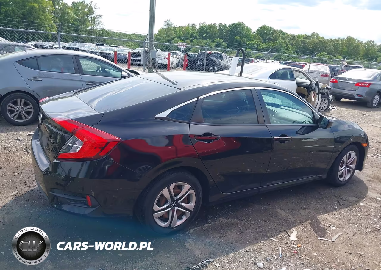 2018 Honda Civic Lx VIN:19XFC2F50JE024467 - 13