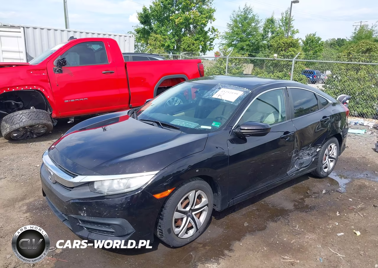 2018 Honda Civic Lx VIN:19XFC2F50JE024467 - 2