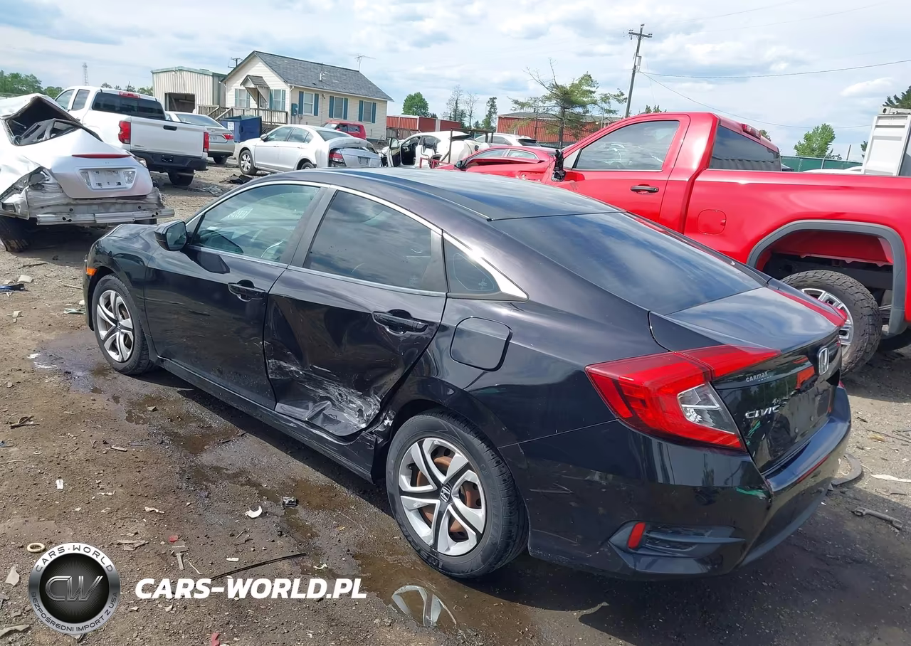 2018 Honda Civic Lx VIN:19XFC2F50JE024467 - 3