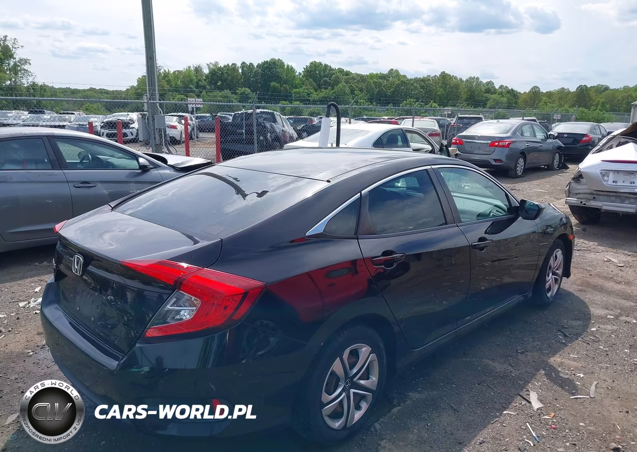 2018 Honda Civic Lx VIN:19XFC2F50JE024467 - 4