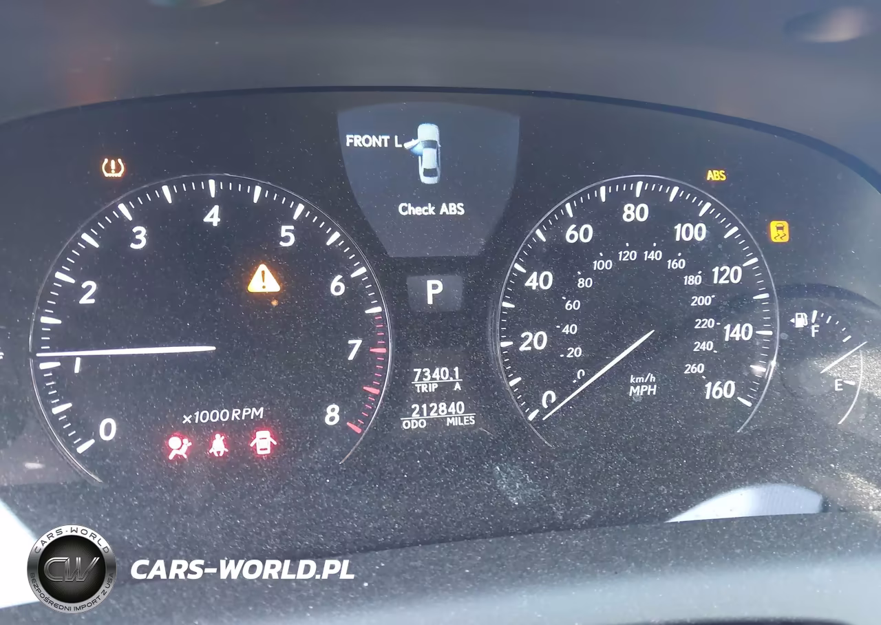 2012 Lexus Ls 460 VIN:JTHCL5EF7C5014255 - 7