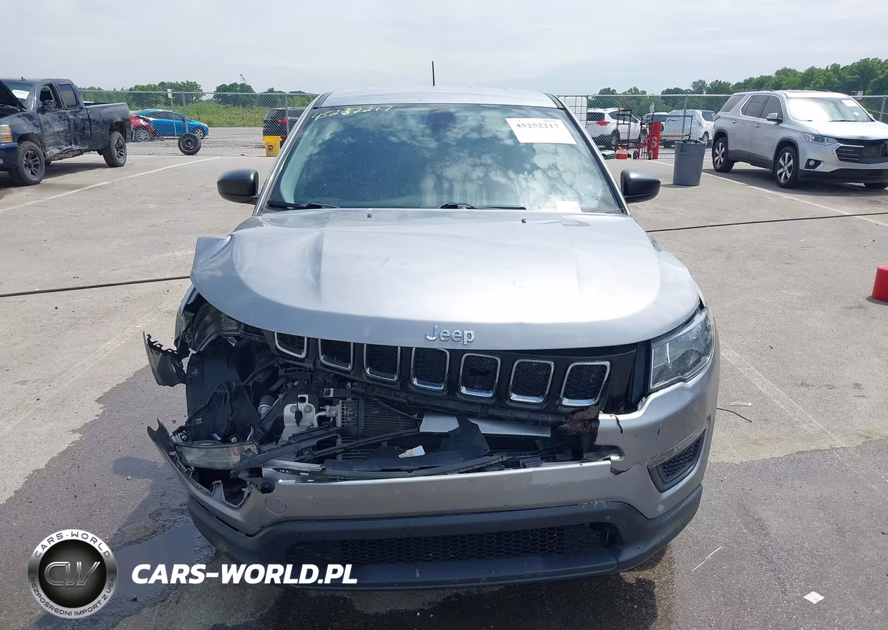 2019 Jeep Compass Sport 4X4 VIN:3C4NJDAB9KT837331 - 12