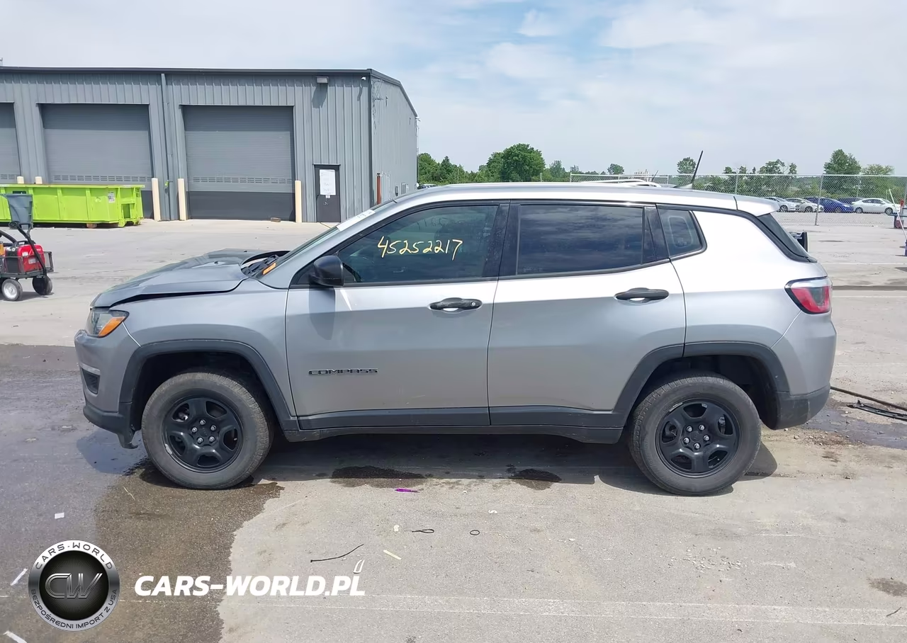 2019 Jeep Compass Sport 4X4 VIN:3C4NJDAB9KT837331 - 14