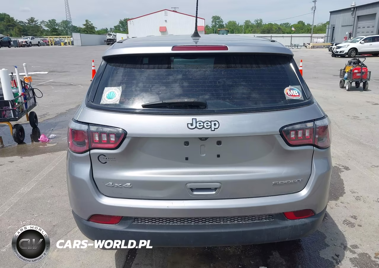 2019 Jeep Compass Sport 4X4 VIN:3C4NJDAB9KT837331 - 16