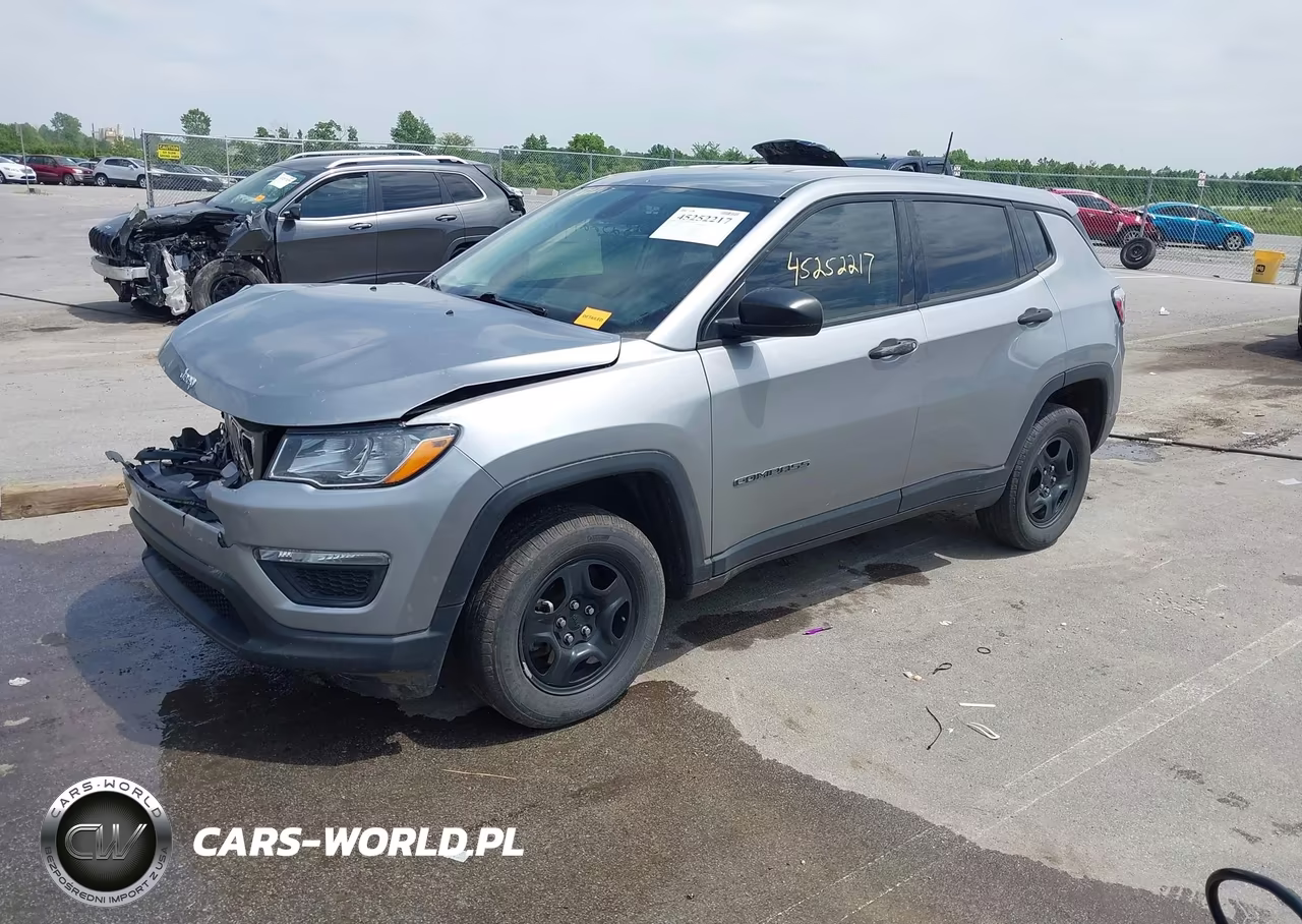 2019 Jeep Compass Sport 4X4 VIN:3C4NJDAB9KT837331 - 2