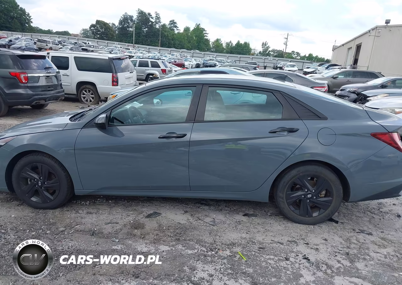 2021 Hyundai Elantra Sel VIN:KMHLM4AG8MU140845 - 14