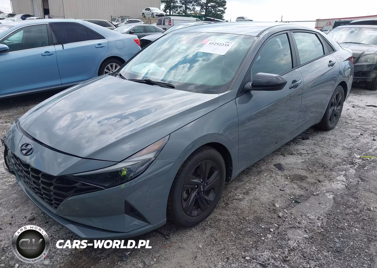 2021 Hyundai Elantra Sel VIN:KMHLM4AG8MU140845 - 2